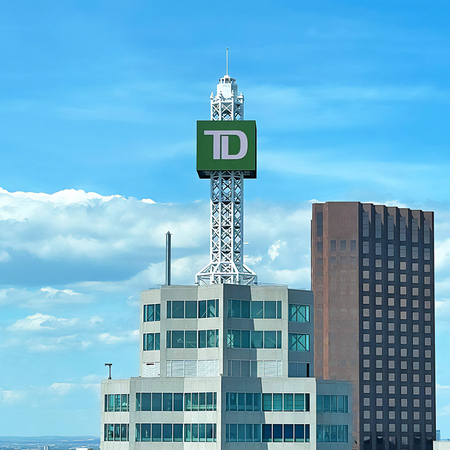 TD Tower Sign